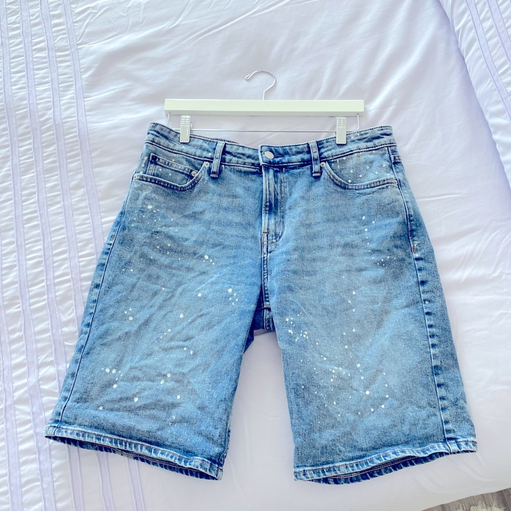 Calvin Klein high waisted jean shorts
